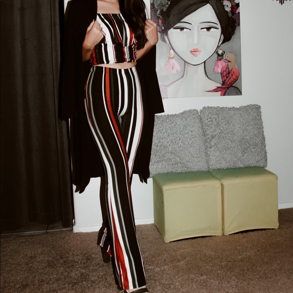 Crop Top and pants set